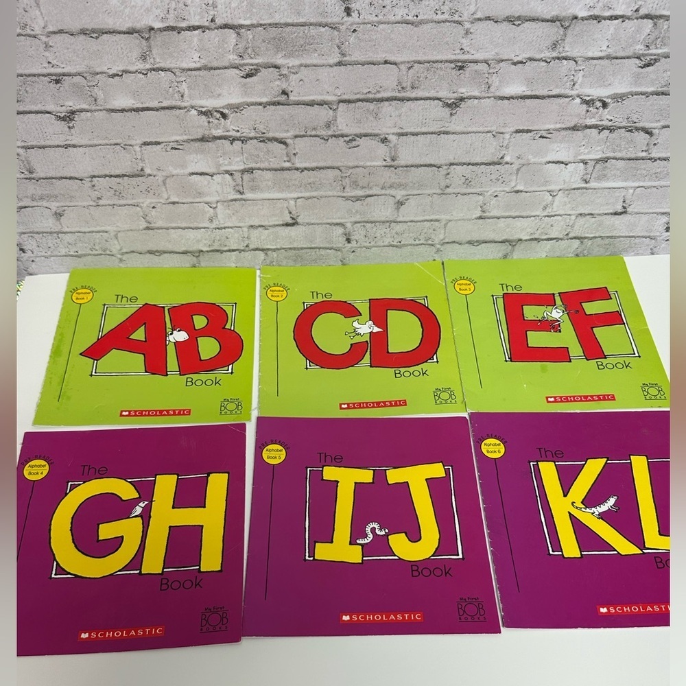 My First BOB Books Pre-Reader Collection Alphabet & Prereading Skills